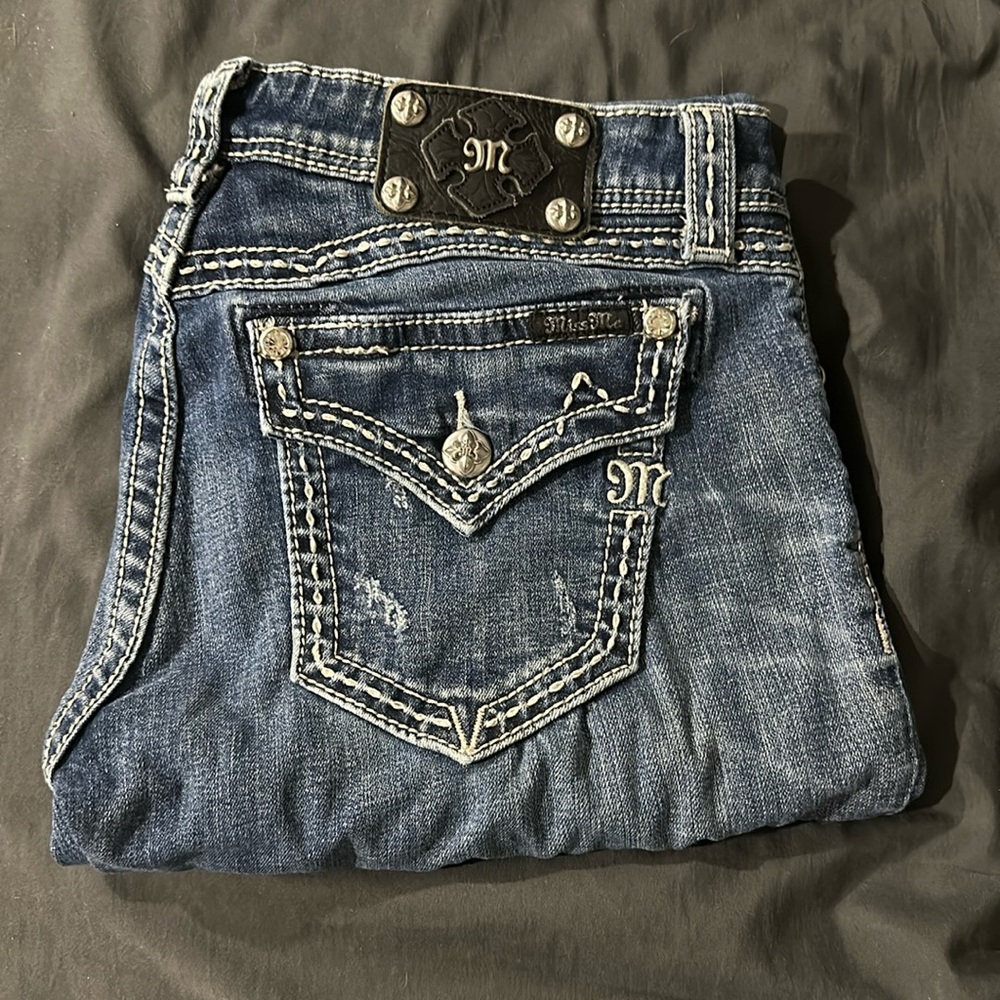 Miss me signature rise jeans size 31 boot